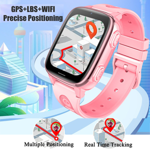 สมาร์ทวอทช์เด็กหน้าจอ IPS ขนาด 1.83 นิ้ว รุ่นใหม่ รองรับซิมการ์ด 4G แบตเตอรี่ใช้งานได้นาน ระบบ LBS WIFI โหมดคลาส พร้อม GPS Tracker ระบบ Android - Product Image 4