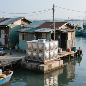 Réservoir d'eau purifiée 10m3 20m3 30m3 50m3 80m3 Réservoir de stockage d'eau Réservoir d'eau en acier inoxydable de haute qualité pour le stockage de l'eau - Product Image 1
