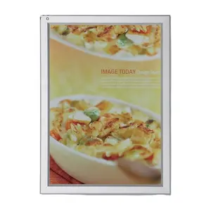 Bingkai poster 27x40 ukuran kustom panel lampu led kotak lampu led grosir poster film backlit