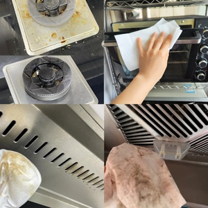 Lingettes de cuisine personnalisées avec logo OEM, grande taille, dégraissantes, lingettes humides à l'eau, nettoyage de cuisine, <span class=keywords><strong>prix</strong></span> d'usine du fabricant - Product Image 2