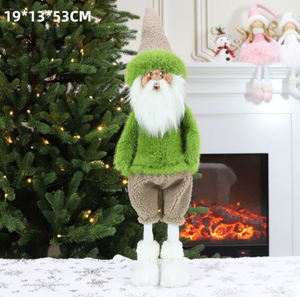 Muñeca de Peluche de Princesa para Árbol de Navidad, Linda Muñeca de Peluche con Sombrero Alto, Trenzas y Piernas Largas, Muñecas Decorativas para Escritorio o Gabinete - Product Image 6