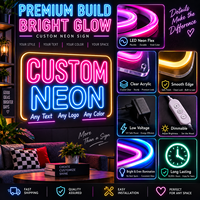 Enseigne néon personnalisée, lumière LED néon sur mesure pour décoration murale, logo d'entreprise, mariage, fête, chambre, bar, boutique