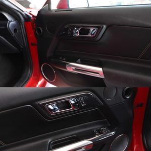 Adesivo Decorativo per Modifica Interna Ford <span class=keywords><strong>Mustang</strong></span> 2015-2023, per Volante, Console Centrale e Cambio - Product Image 4