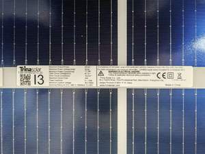 Panneaux solaires bifaciaux commerciaux Trina 715W N-Type I - Monocristallins, efficacité 23,2%, 1500V DC, alliage d'aluminium anodisé - Product Image 4