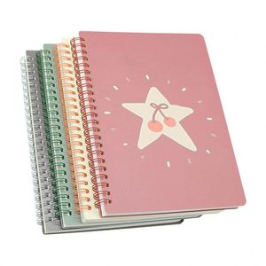 สมุดโน้ตแบบสันห่วงลวด ปกกระดาษคราฟท์รีไซเคิล ขนาด A4/A5/A6 สั่งทำได้จำนวนมาก พร้อมปากกาลูกลื่น - Product Image 1