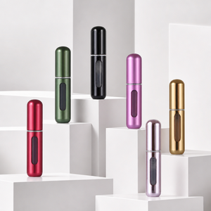 Ready to Ship <b>5ml</b> Mini <b>Perfume</b> Atomizer <b>Bottle</b> Portable Refillable Bottom Valve Spray Container for Gifts - Product Image 1