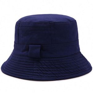 Spring and Autumn Double-Sided Fisherman Hat <b>Sunscreen</b> Cold Woolen 3D Embroidery Foldable Basin Hat - Product Image 4