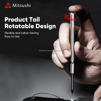 Mitsushi Mini Precision 6pcs Jeu de tournevis magnétiques DIY Grade Steel Plastic Handles Box Packed For Watch and Glasses Repair