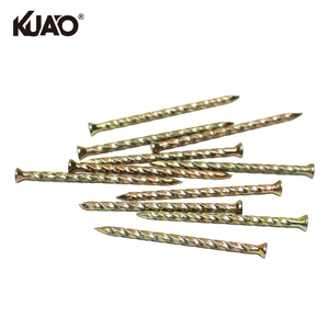 Clous à rainure spirale en emballage de détail, fixations pour le travail du bois, clous pour revêtements de sol 50MM 50g - Product Image 2