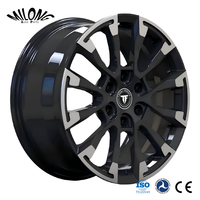 Jantes forgées polies Beadlock pour Chevy Camaro Zl1 5x120, jantes monobloc à profil profond, jantes en alliage de course, 19, 20, 21, 22 pouces