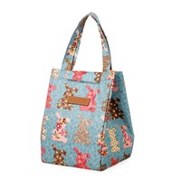 Sac à lunch isotherme en aluminium et polyester avec poignée