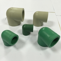 Coude PPR en polypropylène à prix d'usine, raccord de tuyauterie PPR 90° pour système de plomberie, tuyau en plastique pour eau chaude, tuyau PPR OEM TUBOMART
