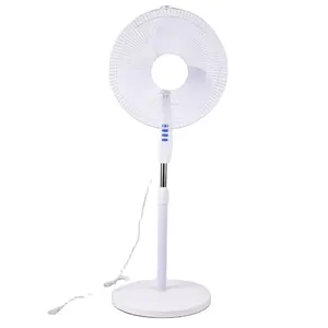 Electric Fan 16 Inch Electric Standing Summer Hot Sales Round Base Plastic Fan