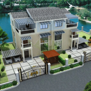 กลางแจ้งอลูมิเนียมหลังคา/ลานปก/ระเบียงระบบหลังคาสำหรับ Sun Shade - Product Image 5