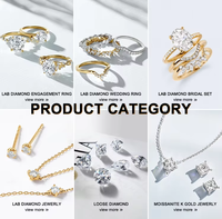 Bague de fiançailles et de mariage demi-éternité en or massif 10k 14k 18k avec diamant de laboratoire CVD VVS certifié IGI personnalisé pour femmes et hommes