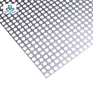 Tấm lưới kim loại thép không gỉ trang trí 6mm, đục lỗ - Product Image 1