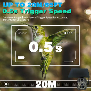 กล้องติดตามสัตว์ป่า Mini900Pro ความละเอียด 2160P รองรับ 4G LTE ใช้พลังงานแสงอาทิตย์ กันน้ำ พร้อมแอปควบคุมและอุปกรณ์ยึดติดต้นไม้ - Product Image 3