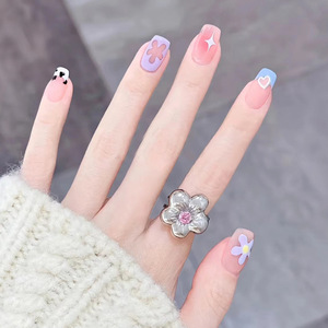 <span class=keywords><strong>Prix</strong></span> le plus bas, vente chaude, <span class=keywords><strong>faux</strong></span> ongles artificiels de haute qualité, vente en gros, ongles épais en acrylique à presser, sans marque - Product Image 6