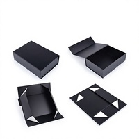 Boîte pliable personnalisable en une seule pièce avec rabat magnétique, modèle A20 en papier double couche pour emballage cadeau e-commerce transfrontalier