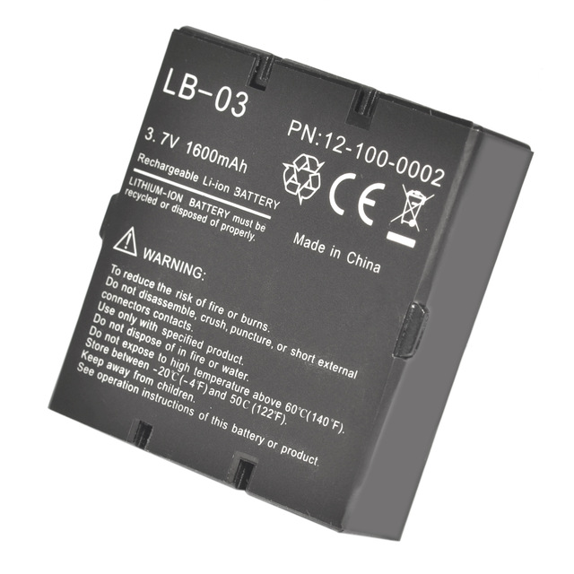 High Capacity  Replacement Lithium Ion 3.7V 1600mAh  LB-03 Medical Device Battery for Vital Signs Monitors