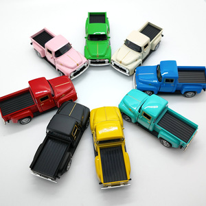 Modellino in Plastica di Pickup in Scala 1:5 con 2 Porte Apribili, Funzione Pullback, Confezione in Scatola Trasparente per Bambini dai 4 ai 6 Anni - Product Image 2