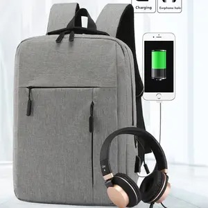 थोक लागत-प्रभावी फैशन गंध सबूत व्यापार स्कूल लैपटॉप बैग विरोधी चोरी यूएसबी चार्ज कंप्यूटर लैपटॉप बैग
