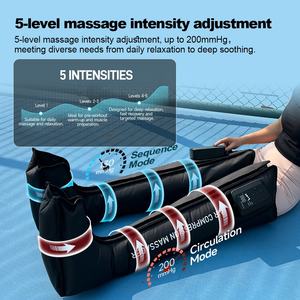 OEM ODM 510K compresión de aire botas de recuperación terapia deportiva pierna pie masajeador máquina fábrica de botas de masaje para pies y piernas - Product Image 5
