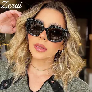 Nova moda mulheres gato olho óculos de sol luxo marca designer feminino sol óculos vintage único polígono óculos sombras uv400