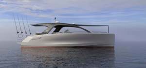 Yacht de luxe en fibre de verre de 33 pieds/10m avec hors-bord pour la pêche et le tourisme - Product Image 6