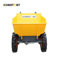 Mini Dumper con Tracción en las 4 Ruedas y Capacidad de Carga de 250 kg
