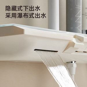 Jboyuan Shower Set With Large Storage Top Spray Massage Function For Home Use - Product Image 2