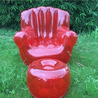 Sac gonflable d'extérieur confortable inclinable en Pvc, canapé-fauteuil, sac paresseux Portable, avec pompe, fauteuil