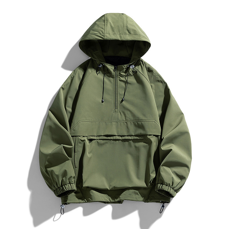 1/4 Zipper Anorak Jacket - Durable, Stylish & Eco-friendly