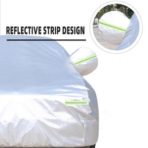 ผ้าคลุมรถกันรังสียูวี ระบายอากาศได้ดี น้ำหนักเบา ผลิตจากผ้าไม่ถักทอ กันน้ำ 100% สำหรับยานพาหนะ ใช้ได้ทุกฤดู - Product Image 5