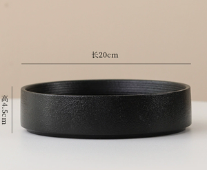 Pot de fleurs en céramique émaillée, style nordique, luxe léger, motif arbre de Noël créatif, texture feuille, écologique, pour plantes vertes - Product Image 6