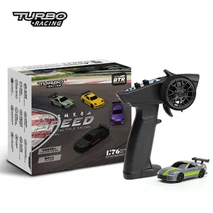 Turbo Racing 1:76 C73 Sports RC Car Limited Edition & Classic Edition Mini Full Proportional RTR Kit Toys