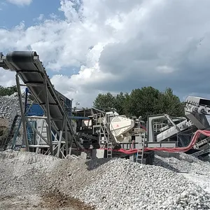 Hot Sale Stone Crusher Calcite Gravel Barite Perlite Jaw Crusher Plant Dolomite Limestone Rock Crushing Production Plant Price