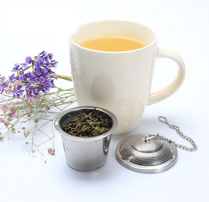 High-end 18/8 Stainless Steel Extra Fine Mesh Extended Chain <strong>Tea</strong> Spices , Seasonings Cooking Strainer <strong>Tea</strong> Infuser <strong>Tea</strong> <strong>Stainer</strong> - Product Image 4