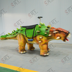 Dinosaurio Andante Animatrónico a Batería para Niños, Modelo Anquilosaurio, de Fabricantes de Atracciones - Product Image 6