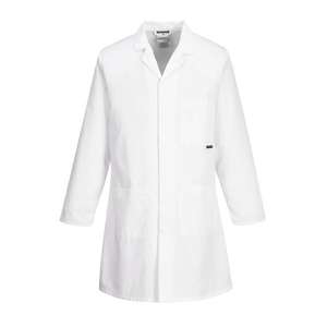 PORTWEST - 2852WHRXL <b>White</b> lab coat - EAN 5036108036646 <b>WORK</b> <b>SHIRTS</b> - Product Image 1