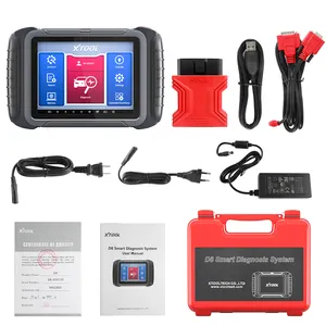 Newest XTOOL D 8 BT Full System Diagnostic Tool Active Test With 31+ Service Functions ECU Coding Support CAN FD Free Update