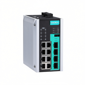 Moxa EDS-G512E-8PoE-4GSFP-T Gigabit <b>PoE</b> Managed <b>Switch</b> Enterprise Industrial Networking - Product Image 3