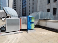 Équipement de protection de l'environnement, purificateur d'air à fumée et à huile, purificateur d'air pour cuisine commerciale, filtre à air commercial ESP