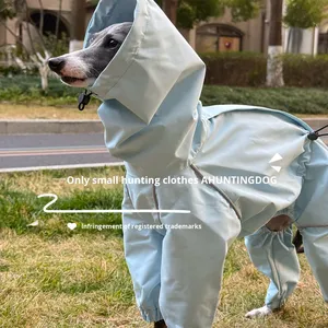 Impermeable y Cortavientos, <span class=keywords><strong>Chubasquero</strong></span> Informal de Algodón <span class=keywords><strong>para</strong></span> Perros <span class=keywords><strong>Galgo</strong></span> Italiano y Whippet - Product Image 3