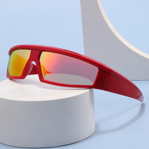 Lunettes de soleil sport Xsy, verres polarisés verts PC UV400, pour le cyclisme, les voyages, la mode et l'extérieur - Product Image 3