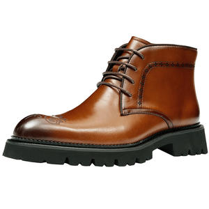 Botas Chukka Clásicas Retro para Hombre, a la Moda 2025, Impermeables, para Otoño e Invierno, para Senderismo, Trabajo y Uso Diario - Product Image 1
