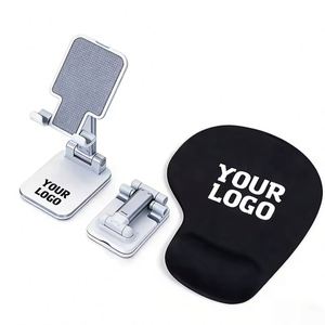 Custom Business Promo Gift Mount Stand Height Adjustable <b>Desk</b> Wholesale Foldable Portable Mobile Cell Phone Holder - Product Image 1