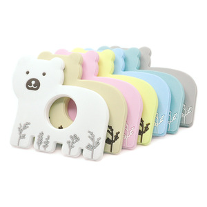 ของเล่นซิลิโคนรูปหมีขั้วโลกสำหรับเด็กทารก 0-24 เดือน ของเล่นนุ่มพร้อมดีไซน์สองด้าน ใช้ได้ทั้งเด็กชายและเด็กหญิง - Product Image 4
