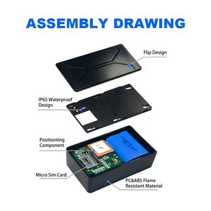 Gran capacidad y largo alcance absorción magnética 4G GPS inalámbrico y rastreador de ubicación Glonass para automóviles <span class=keywords><strong>PC</strong></span> View 2G Network - Product Image 2