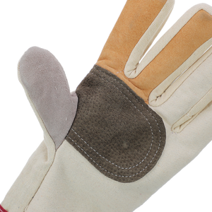 Guantes de trabajo de cuero de soldadura de seguridad de trabajo manual de fábrica de China - Product Image 5